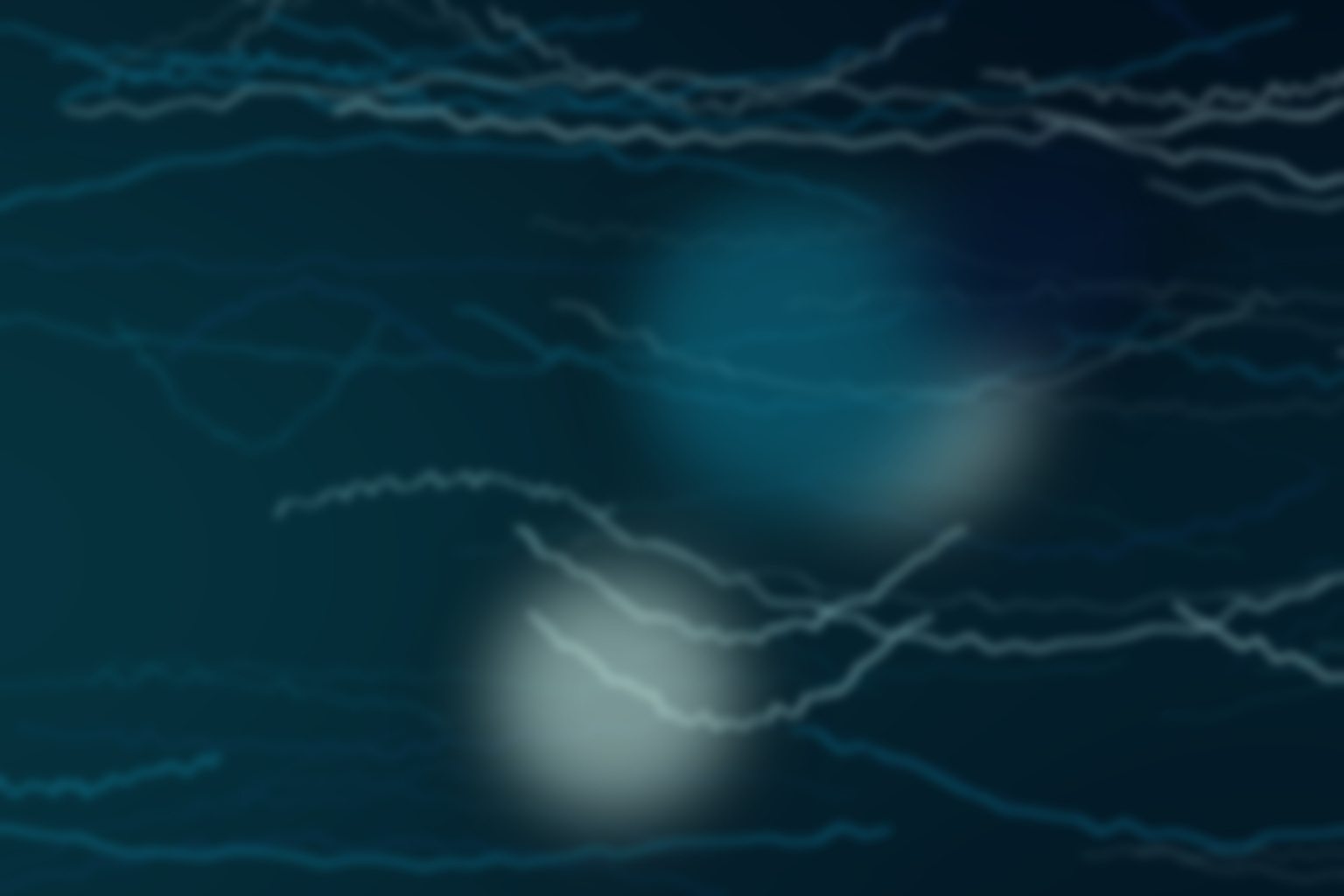 Abstract editorial illustration with long-exposure motion blur and layered chrome-like gradients, symbolising a comparison between two agency review platforms